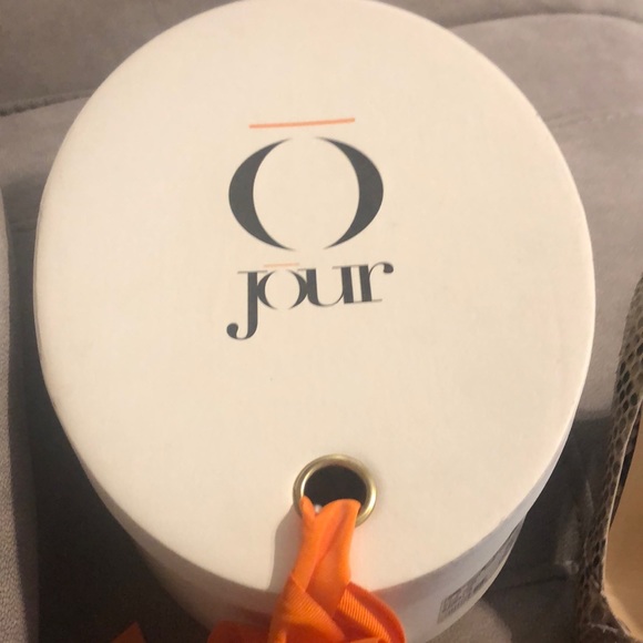 O Jour python snakeskin heels from Italy - Picture 6 of 6